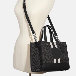 NWT Coach Dempsey Signature Jacquard Carryall- Shoulder Bag/Crossbody